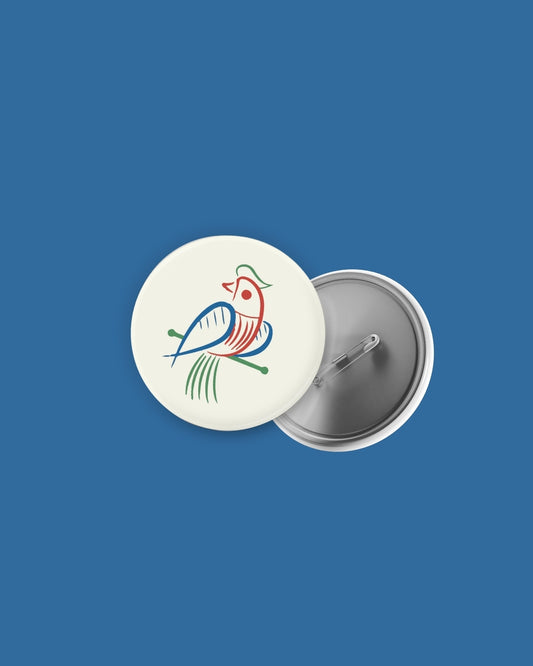 Bam Bird Bag Badge
