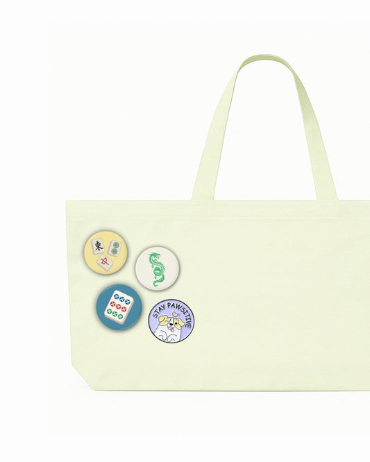 Green Dragon Bag Badge
