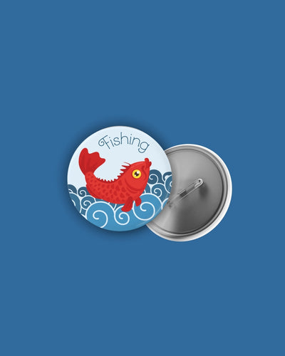Fishing! Bag Badge
