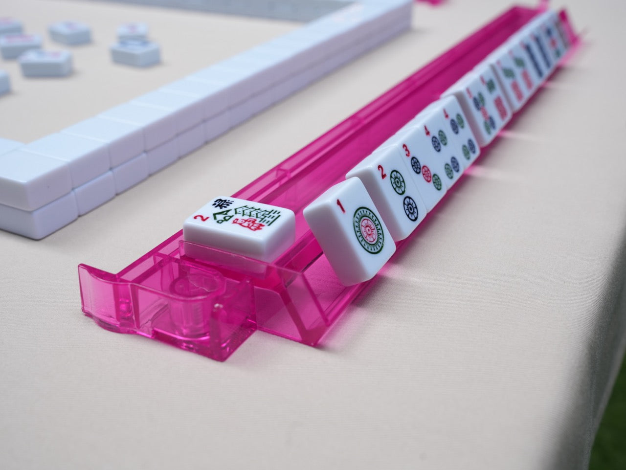Pink Mahjong Racks