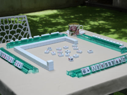 Green Mahjong Racks