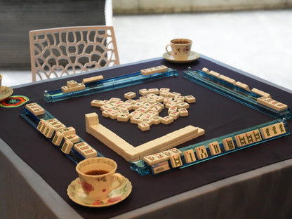 Blue Mahjong Racks
