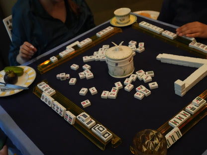 Yellow Mahjong Racks