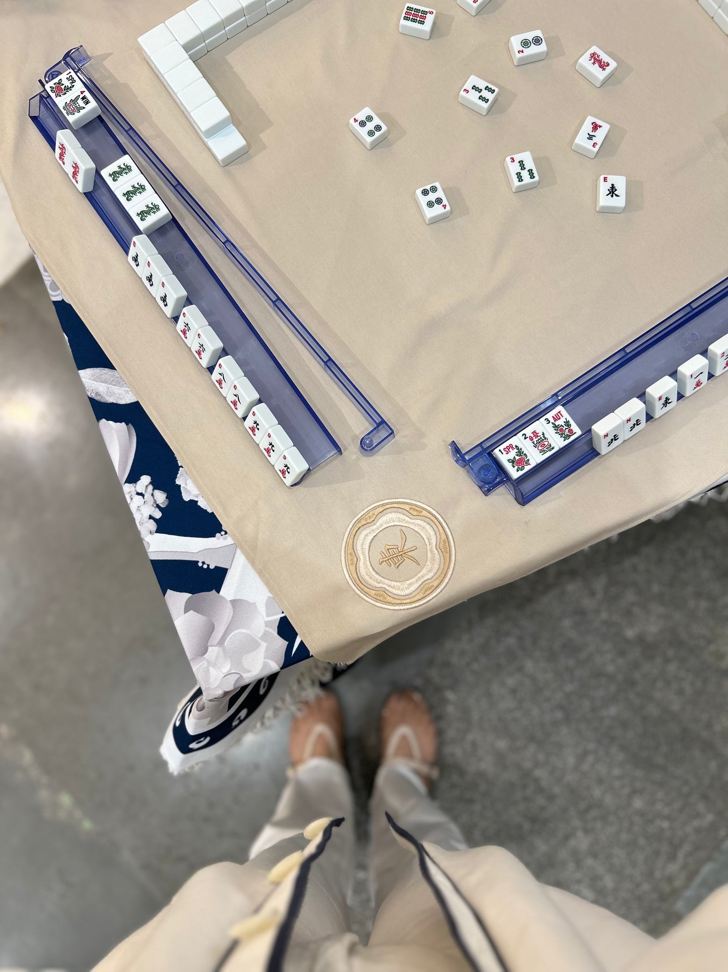Beige Tablecloth
